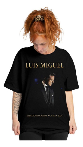 Luis Miguel Chile 2024 Estadio Nacional Polera Estampada Dtf