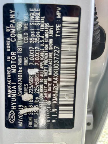 Hyundai Tucson 2019 4x4 Clean Carfax