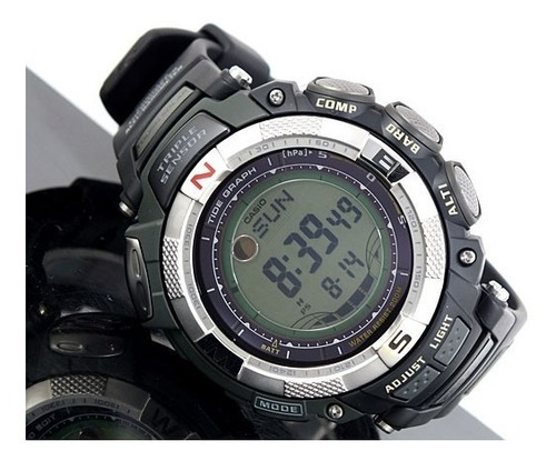 Reloj Casio Protrek Prg 130 Solar Mareas Face Lunar