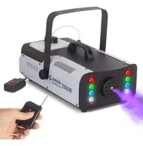 Comprar Kit Maquina De Fumaça 2000w 110v Canhao 8 Led Rgbw Dmx Controle Remoto Com E Sem Fio Alcance Fumaça 6 Metros Proteção De Vazamento Reservatório 1,5l Para Festa Show Eventos Fluido Brinde