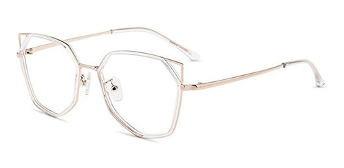 Firmoo Moda Cateye Marco De Las Lentes De Luz Azul Bloqueo L