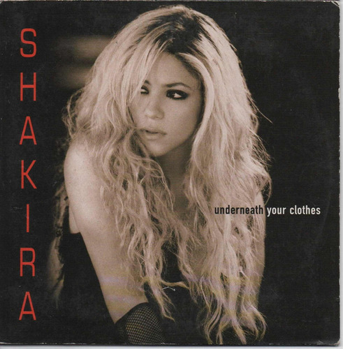 Shakira - Underneath Your Clothes - Cd Single Card Sleeve