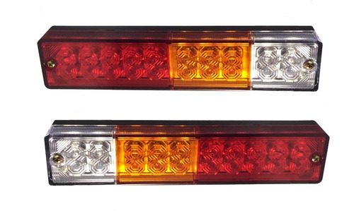 Faroles Traseros Led 12v Maquinas - Trailer (juego 2)
