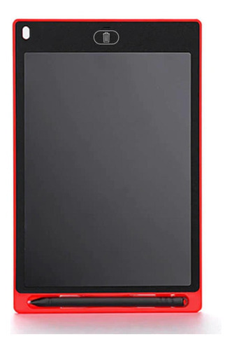 Lousa Magica Infantil Digital 8,5 Lcd Tablet Desenho Vermelh