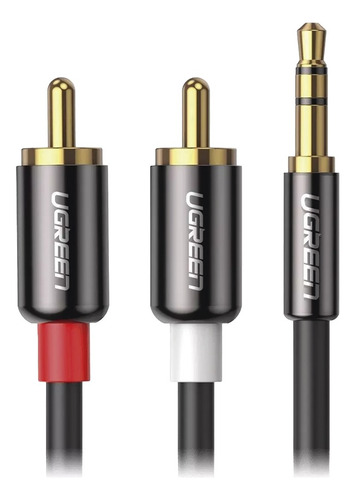2 Cables Audio Premium Ugreen Jack 3.5mm A 2 Rca 10m 60836