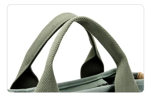 Bolsos De Lona Sencillos For Mujer, Bolso De Hombro Casual