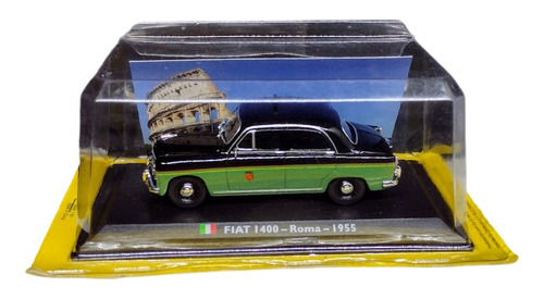 Taxi'' Fiat 1400- Roma-1955'' Escala 1/43 Coleccion Panini