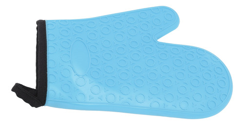 Guante De Cocina Azul Para Hornear, De Silicona, Guante Alto
