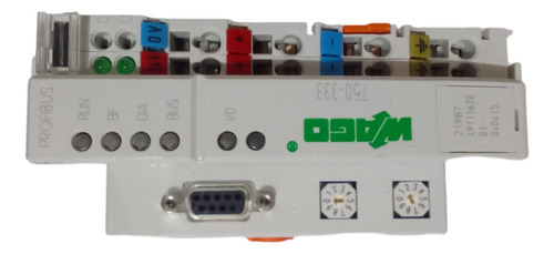 Wago 750-333 Profibus Coupler 24vdc 12mbd