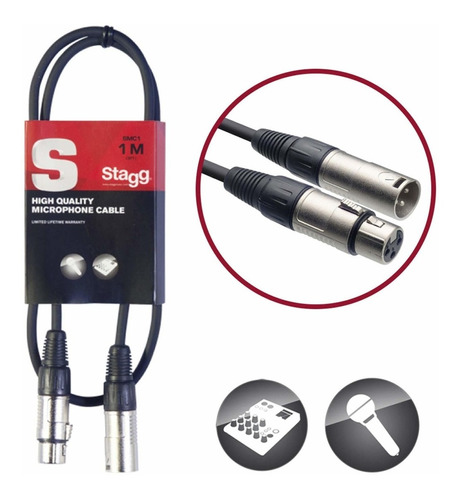 Cable Canon Canon Standard 1 Metro Stagg Smc1 Envio