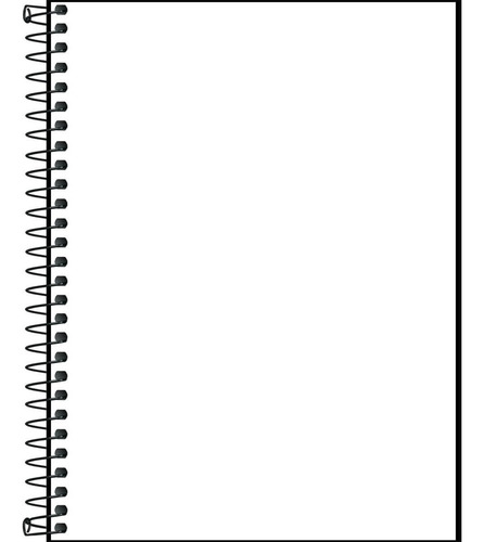 Caderno Executivo Capa Plástica Cambridge S/ Pauta 80 Folhas