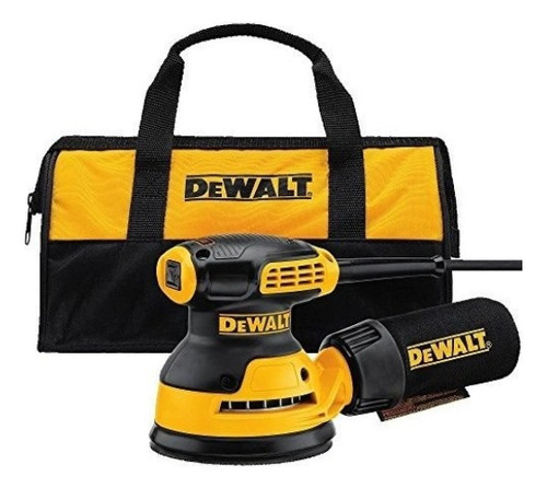 Lijadora Roto Orbital Dewalt 5 PuLG Dwe6421k Con Bolso Dh