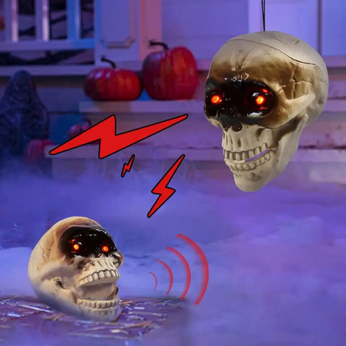 Cabezas De Calavera Espeluznantes Para Decoración De Hallowe