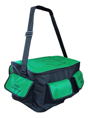 Bolso Pesca Pejerrey Depredador Impermeable Grande Variada