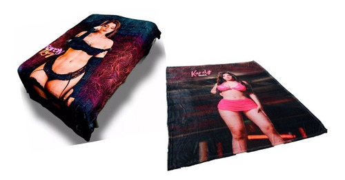 Pack Karely Ruiz 2 Frazadas Cobertor Matrimonial Providencia