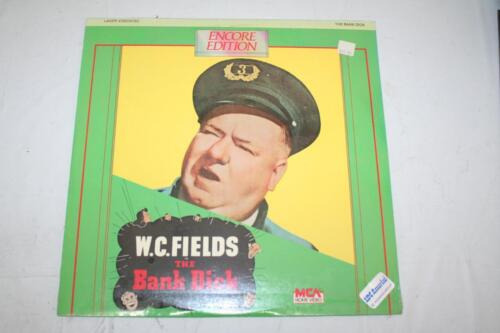 Laserdisc, The Bank Dick, W.c. Fields Una Merkel Cora Wi Vvl