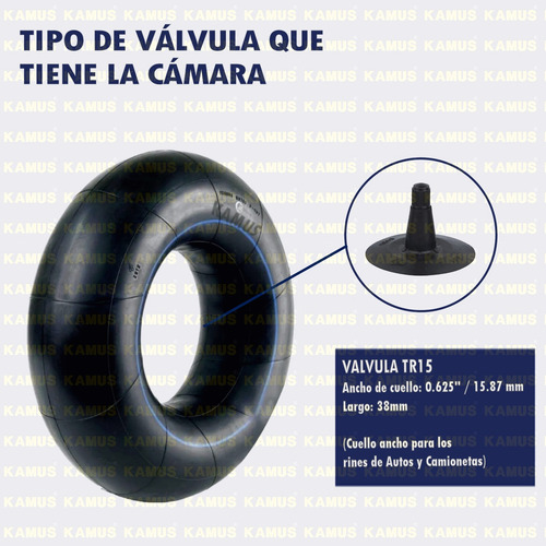Camara P Llanta 11l-15/16 R16 Retroescavadora Tractor