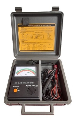 Megohmetro Analogico Tbcin Modelo 3123 400.000 Mohms.
