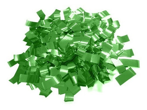 Imagem 4 de 4 de Papel Picado Verde Para Sky Paper Máquina Lança Papel 1k Dj