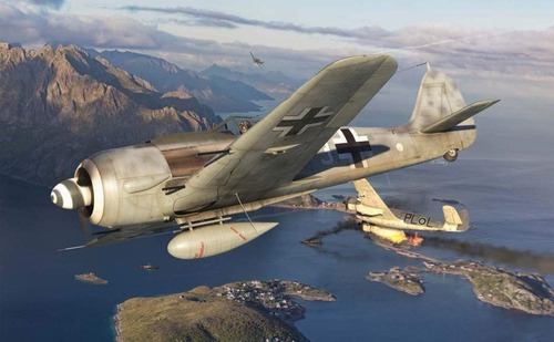 Airfix Focke-wulf Fw190a-8 A01020a 1:72 Segunda Guerra Mundi