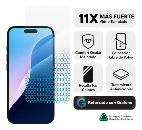 Mica Transparente Para Iphone 16 Zagg