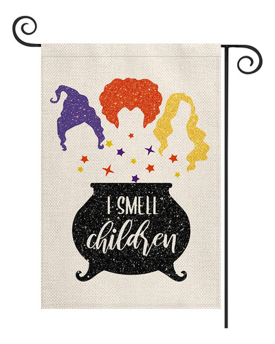 Halloween Sanderson Sisters Garden Flag Vertical De Dob...