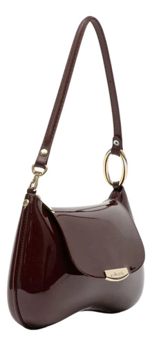 Bolsa Petite Jolie Elle Brown Pj11245 Cor Marrom