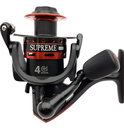 Carrete Pesca Rapala Supreme Spinning Reforzado 4000