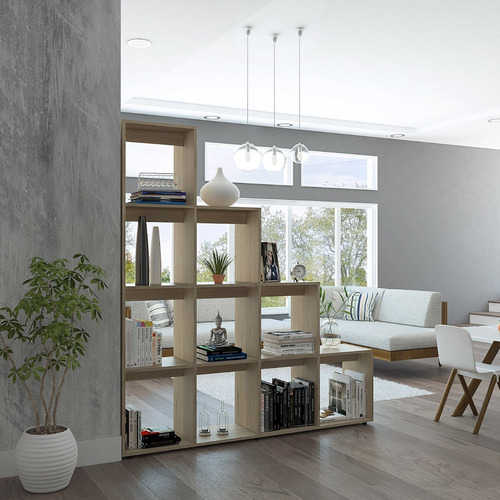 Imagen 2 de 6 de Biblioteca Escalera Beijing (color Rovere)