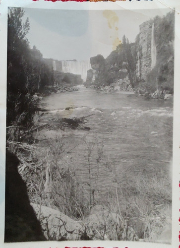 Antigua Fotografía Salto Del Laja 1927(ff201