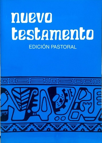 Nuevo Testamento Edicion Pastoral Nacional (tapa Turquesa
