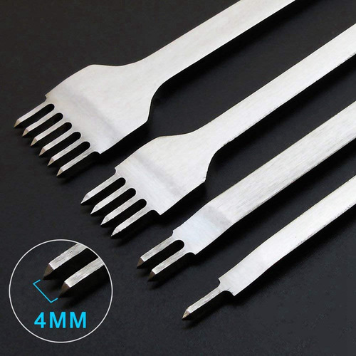 Juego De 8 Cinceles Para Coser Cordones, Herramienta De Cuer