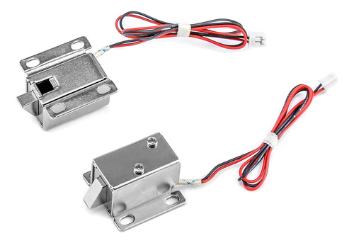 Bloqueo De Solenoides Electromagnético Qwork, 4 Pcs Mini Caj