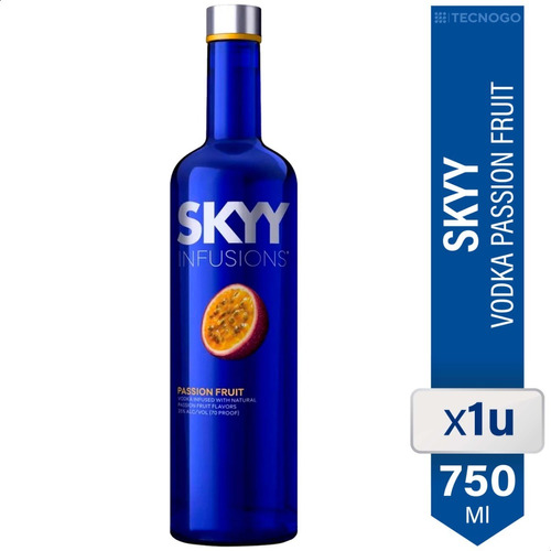 Vodka Skyy Maracuya Infusions Passion Fruit Saborizado 750ml