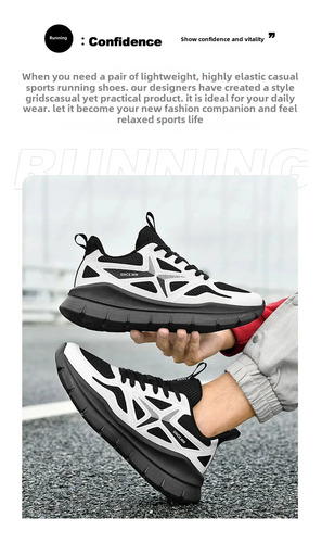 Zapatillas Deportivas De Moda Con Suela Gruesa Para Correr, Zapatos Deportivos Para Parejas
