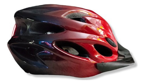 Casco De Bicicleta Adulto+luz Led Trasera Recargable + Cable