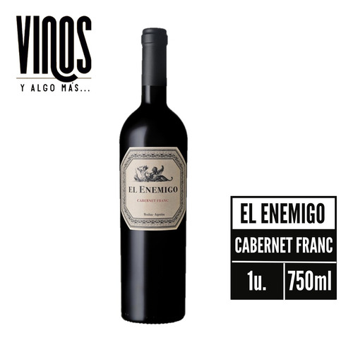 Vino El Enemigo Cabernet Franc X 750ml