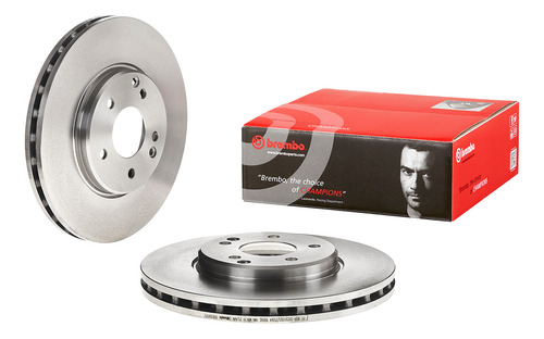 Disco Brembo Mercedes-benz C-class C 280  2006 Del Pz 