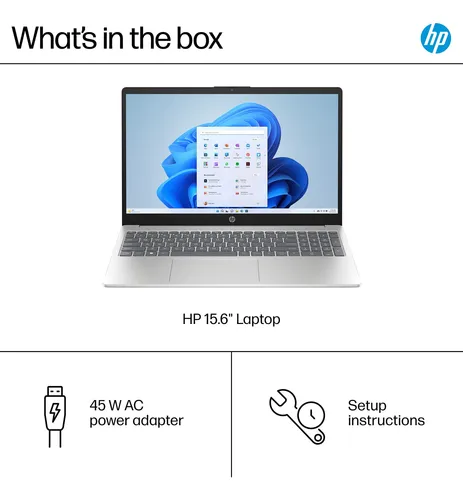 Hp 15.6 Full Hd Touch-screen I7 16gb 512gb Ssd Silver.