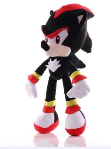 Peluche Shadow / Personaje De Juego Sonic 30 Cms.