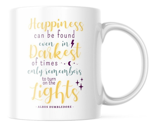 Taza - Harry Potter - Happiness Can Be... - Albus Dumbledore