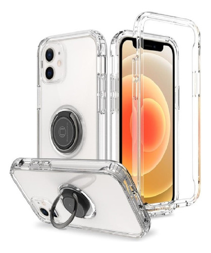 Funda Case Para iPhone 11 Pro Max Space Ring Transparente