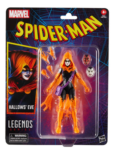 Figura De Acción Spiderman Legends Series Hallows Eve