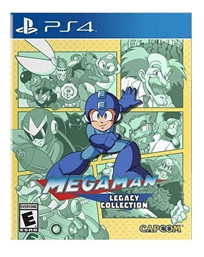 Mega Man Legacy Collection Mídia Física Lacrado Ps4