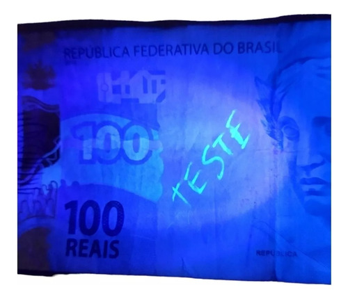 Caneta Magica 6 Unidades Com Tinta Invisível E Luz Negra