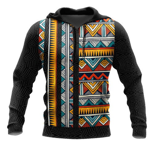 Sudadera Con Capucha Unisex Native American Pd Tl45