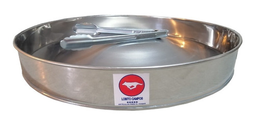 Imagen 9 de 10 de Comal Choricero, 60 Cm Acero Inoxidable 430 Taquero Vendelon