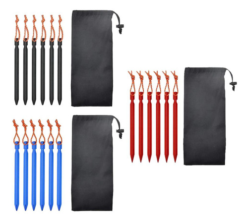 Carpa De Aluminio Resistente De 18 Paquetes, Poste En Y,