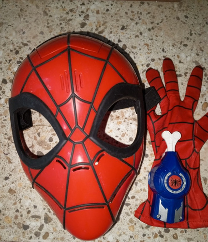 Máscara Con Sonido Spiderman 