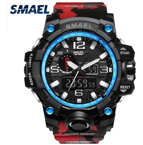 Reloj Tactico Militar Smael Sumergible Varios Colores